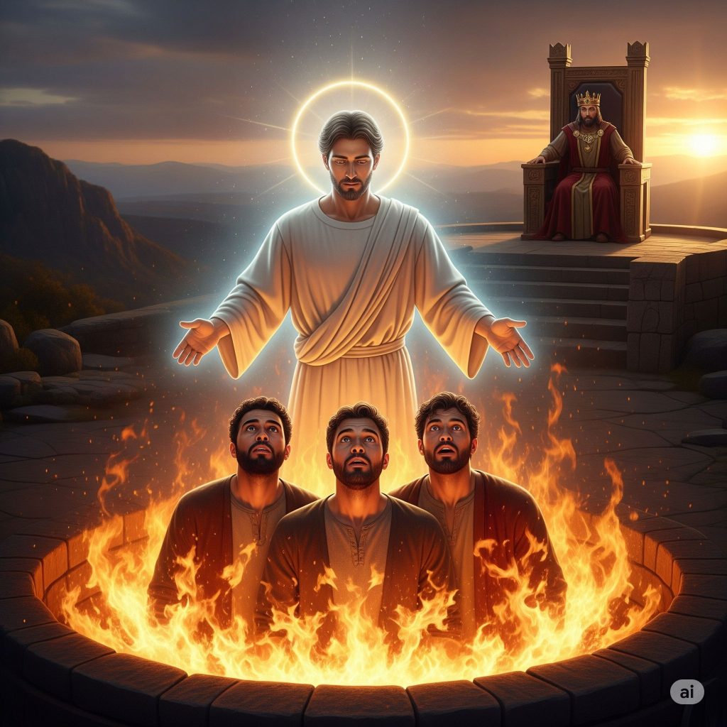 The fourth man in the fire